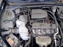 2001 HONDA CIVIC, GREEN, EX, 1.7L, VTEC, AT,  A25086